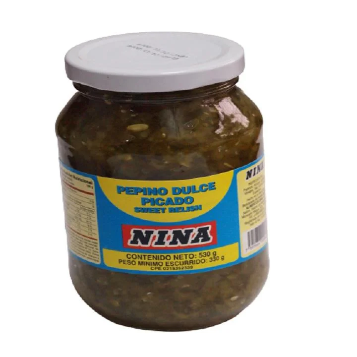 Pepino dulce picado sweet relish nina 530 gr miniatura 2