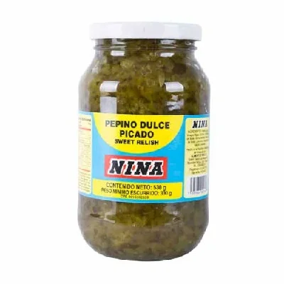 Pepino rebanado agridulce nina 500g 1x12 miniatura 1