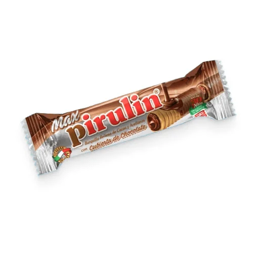 Pirulin max cubierta de chocolate 34 gr miniatura 1