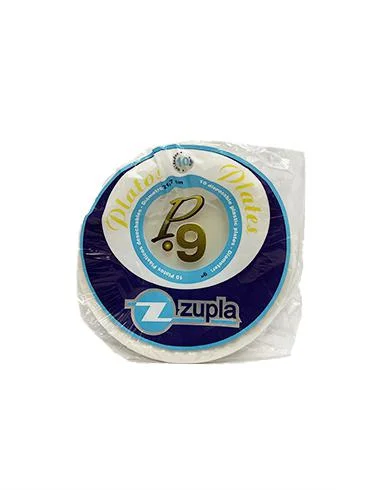 Platos plasticos zupla 9 oz -10 und miniatura 1