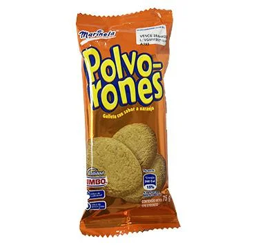 Polvorones de naranja marinela 75 gr miniatura 2