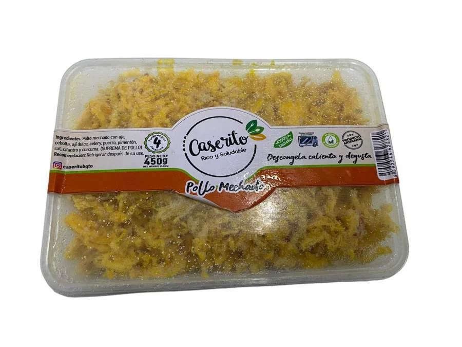 Pollo mechado caserito 450 gr miniatura 1