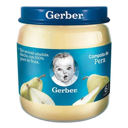 Pure de pera gerber 113g 1x24 miniatura 2