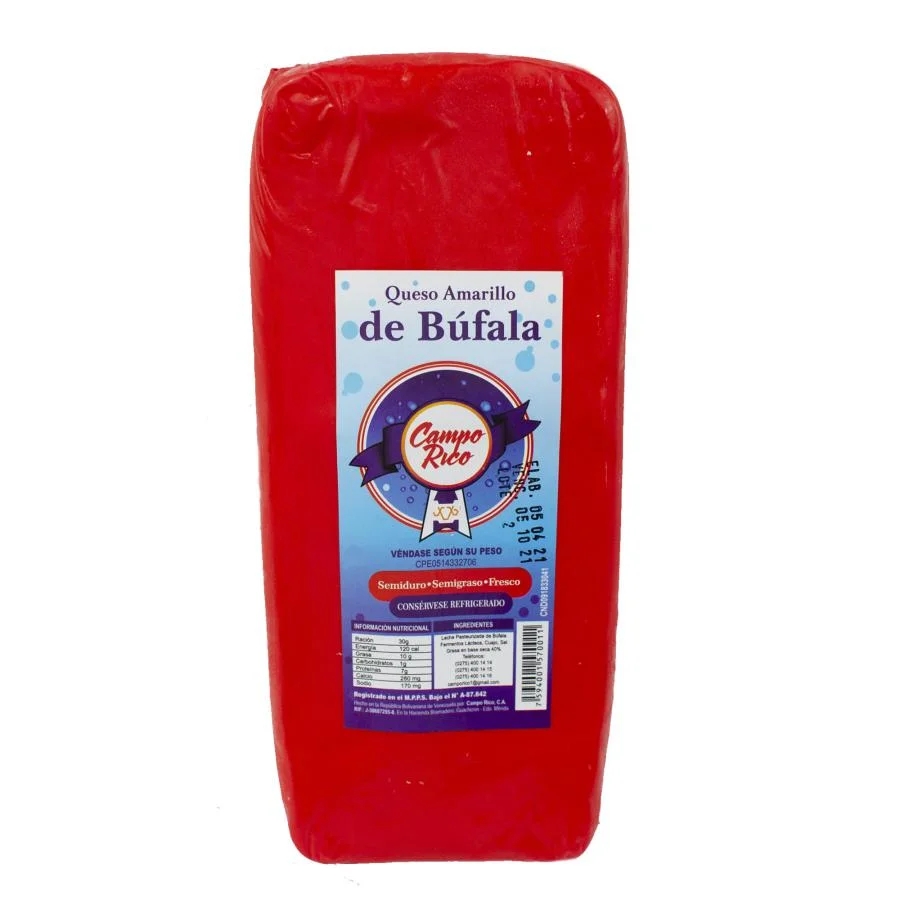 Queso gouda de bufala campo rico por kg miniatura 1