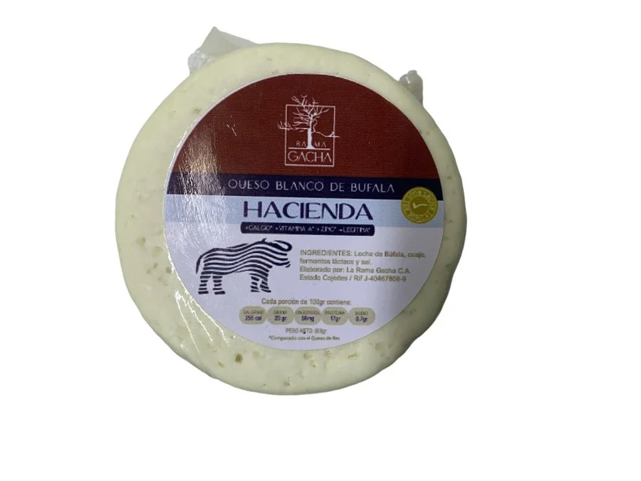 Queso de bufala tipo hacienda al vacio rama gacha x kg miniatura 2