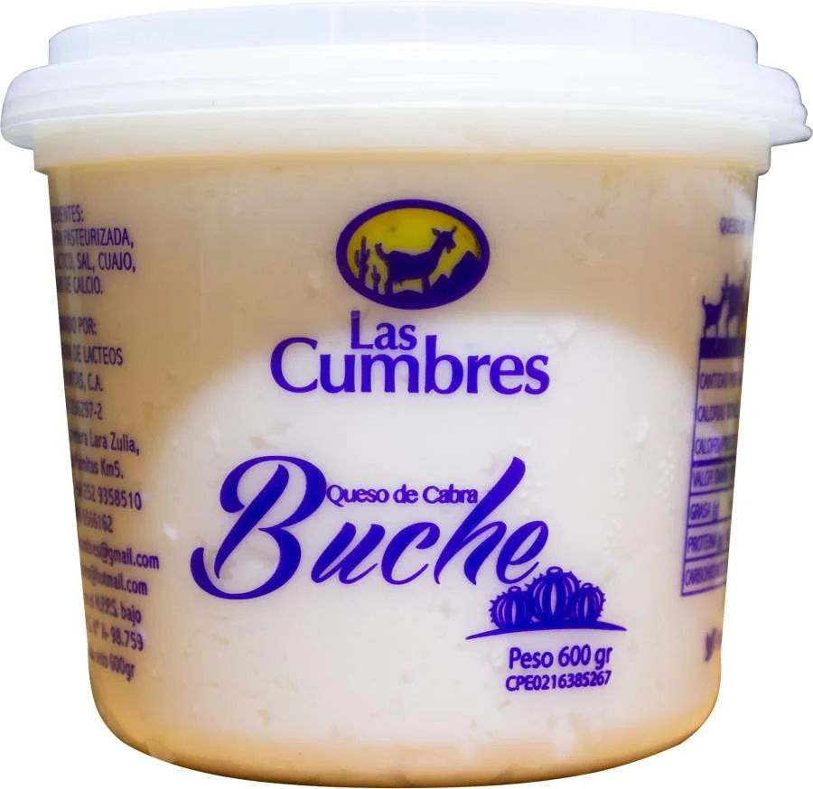 Queso de cabra buche las cumbres 600gr miniatura 1
