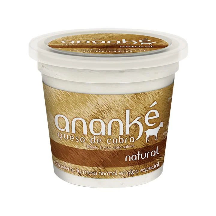 Queso de cabra natural ananke 200 gr (vt0004) miniatura 2