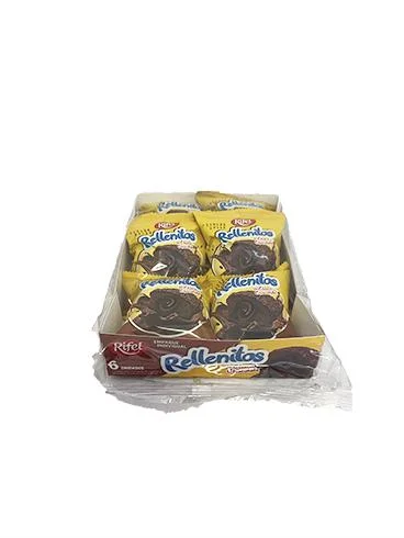 Rellenitos choco chocolate rifel 210gr 6 unid miniatura 2