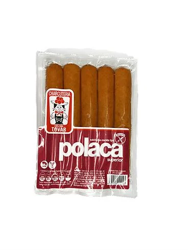 Salchicha cocida tipo polaca superior sin gluten tovar miniatura 2