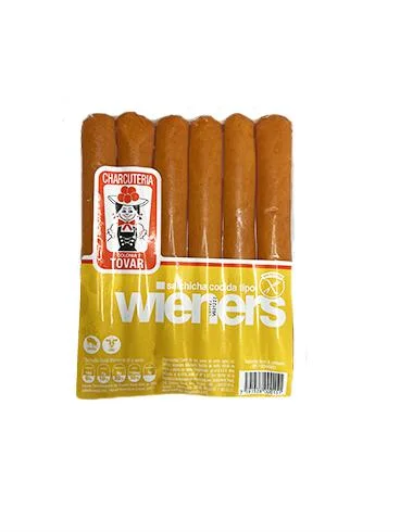 Salchicha cocida tipo wieners sin gluten 6 und tovar miniatura 1