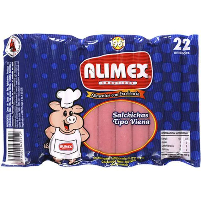 Salchicha t/viena alimex 450gr (22 und) miniatura 1