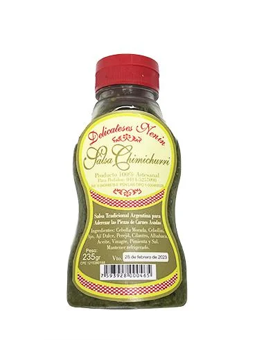 Salsa chimichurri nenin 235 gr miniatura 2