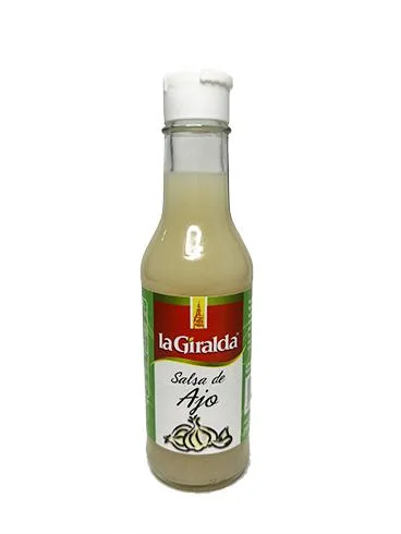 Salsa de ajo la giralda 150cc 1*24 miniatura 1
