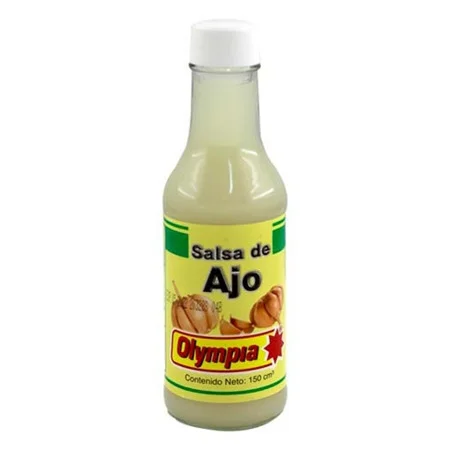Salsa de ajo olympia 150 ml miniatura 1