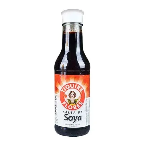 Salsa de soya tiquire flores 150 ml 1x24 (15275) miniatura 2