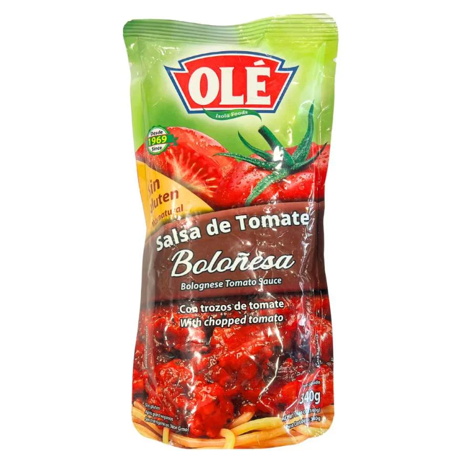 Salsa de tomate bolonesa ole 300 gr miniatura 2