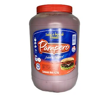 Salsa de tomate pampero 4,2kg (t449) 1x4 miniatura 1
