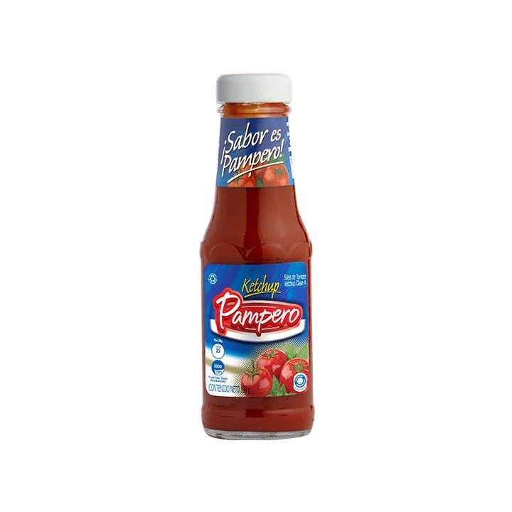 Salsa ketchup pampero 198 gr (t060) 1x24 miniatura 1