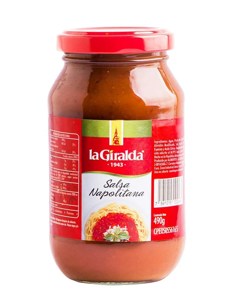 Salsa napolitana la giralda 190gr 1*24 miniatura 2
