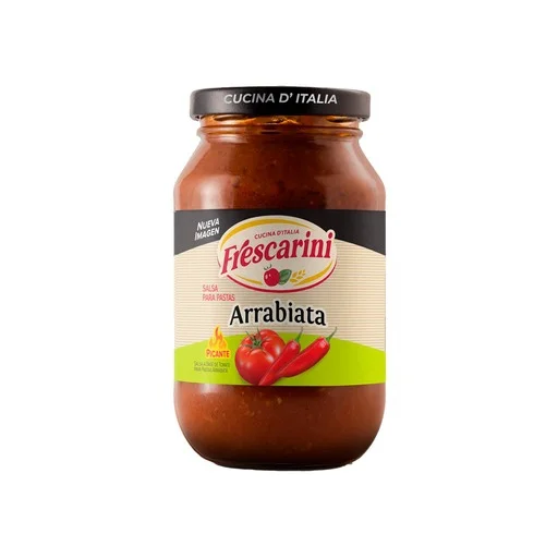 Salsa para pasta arrabiata frescarini 490 gr miniatura 2