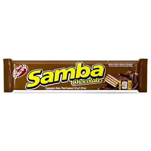 Samba chocolate 32 gr 1x20 miniatura 2