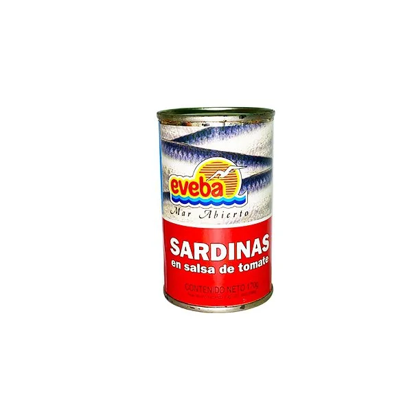 Sardina en salsa de tomate eveba 170 gr miniatura 2