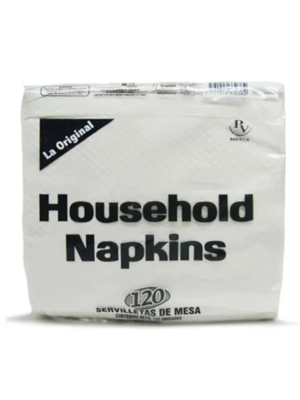 Servilletas household napkins 120 unid (201007) 1x12 miniatura 1