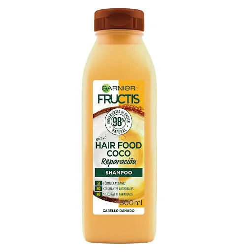 Shampoo hair food coco garnier fructis 300 ml miniatura 1