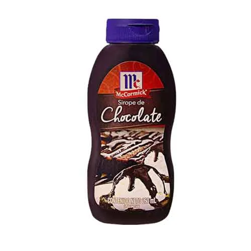 Sirope de chocolate mc cormick 260gr miniatura 1