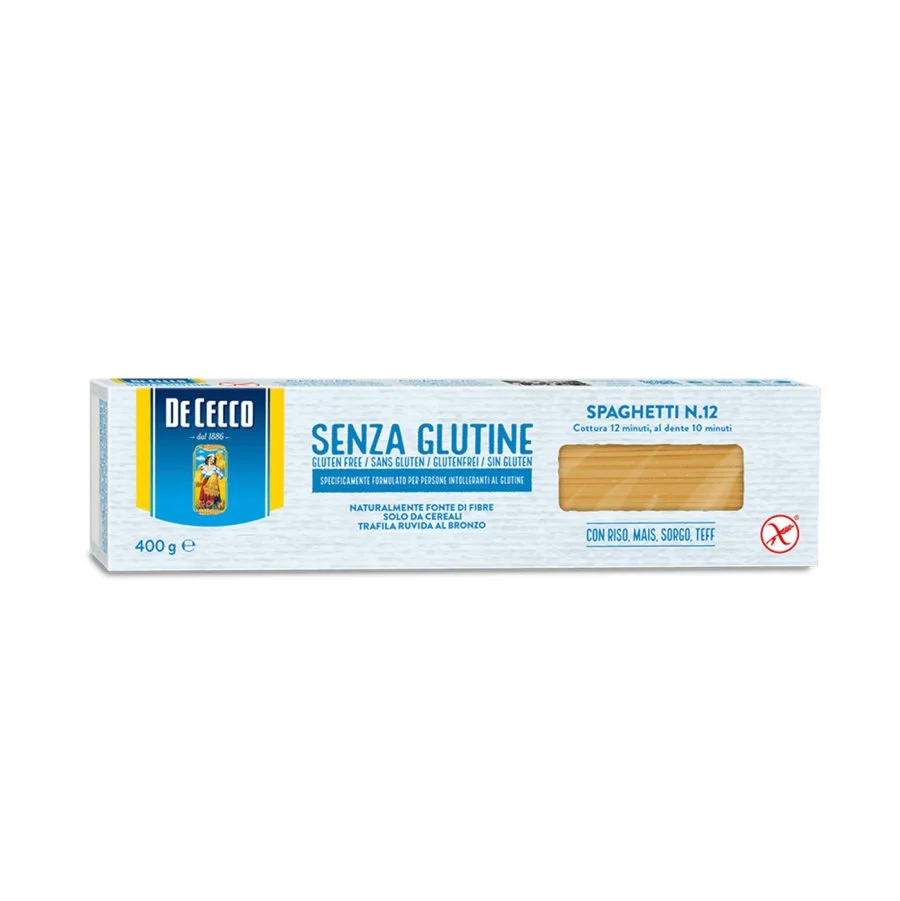 Spaghetti sin gluten de cecco 400 gr miniatura 2