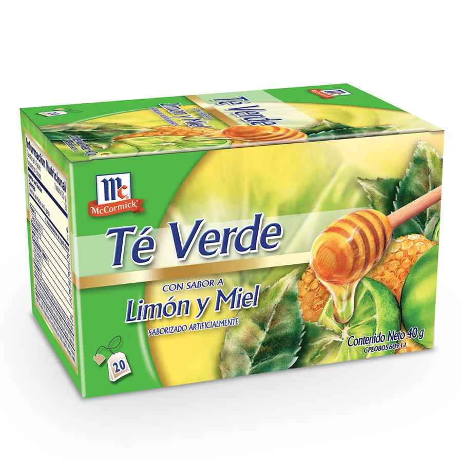 Te verde limon y miel mc cormick 40gr miniatura 1