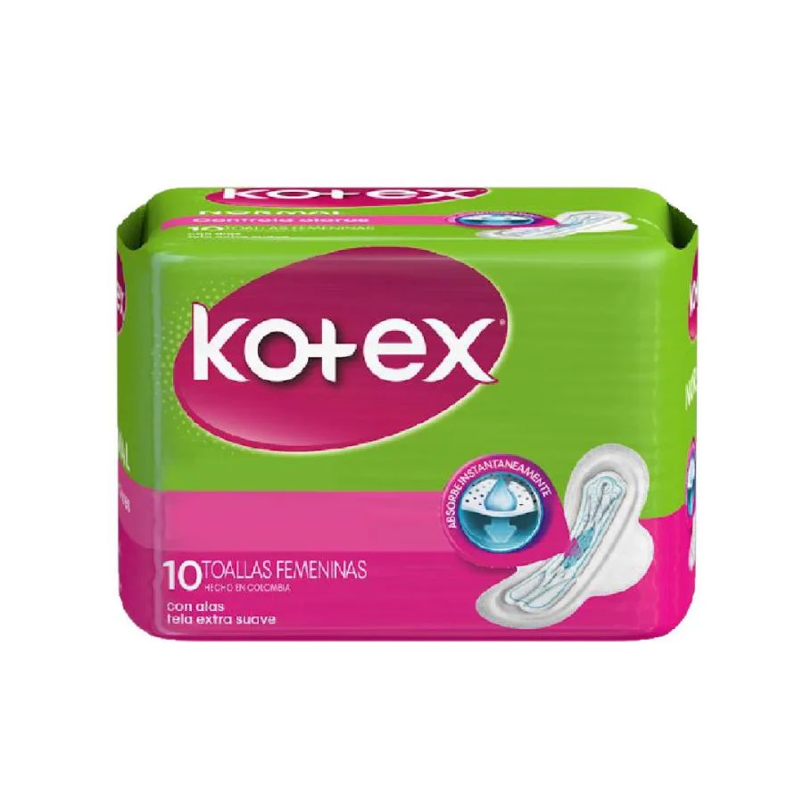 Toalla kotex diurna normal c/alas x 10 und 1x48 miniatura 1