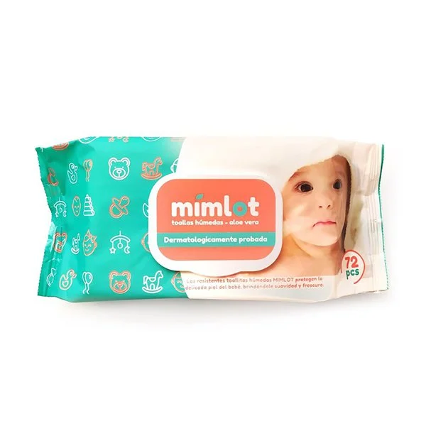 Toallas humedas momi premium 72 und 1x24 ( aloe vera) miniatura 1