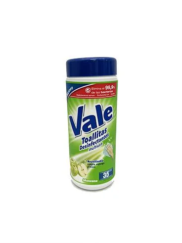 Toallas desinfectantes lemon essence 45und vale miniatura 2