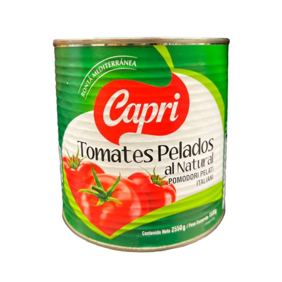 Tomate pelado capri 2.5 kg miniatura 2