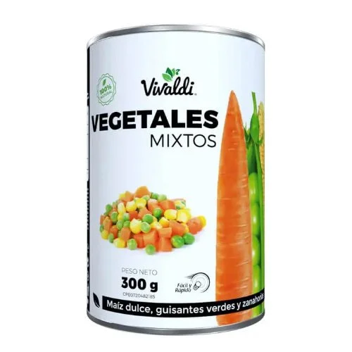Vegetales mixtos vivaldi 300 gr miniatura 2