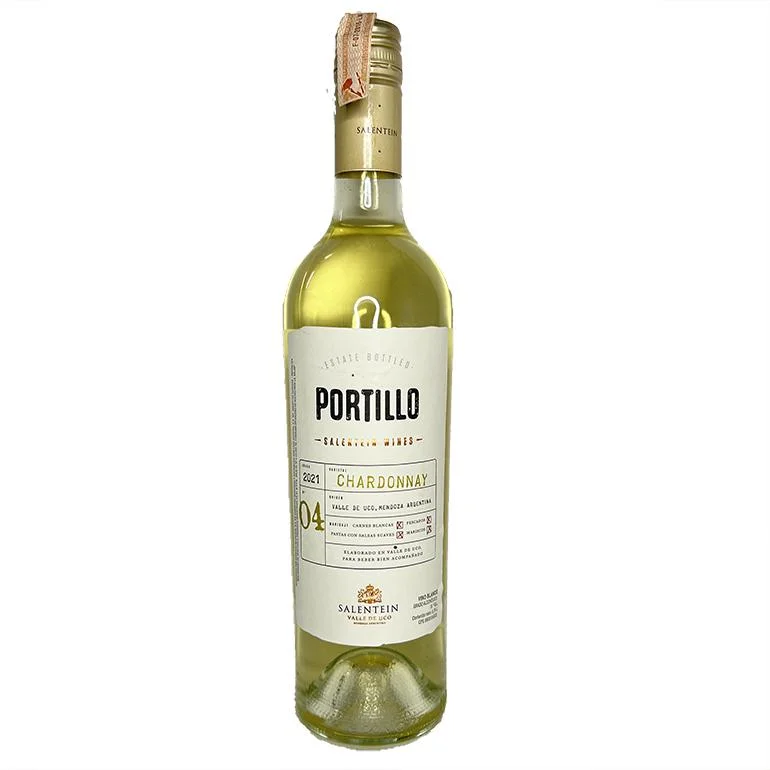 Vino chardonnay blanco portillo 750 ml miniatura 1