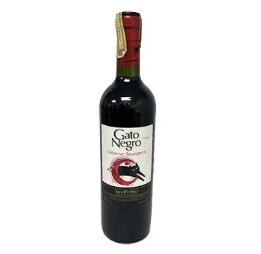 Vino gato negro cabernet suavignon 0,75 miniatura 2