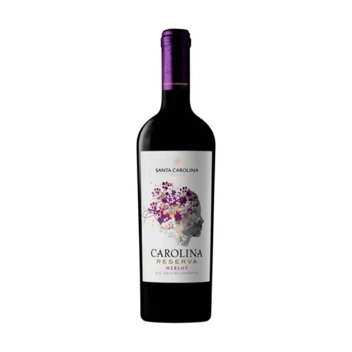 Vino reserva merlot santa carolina 750 ml miniatura 2