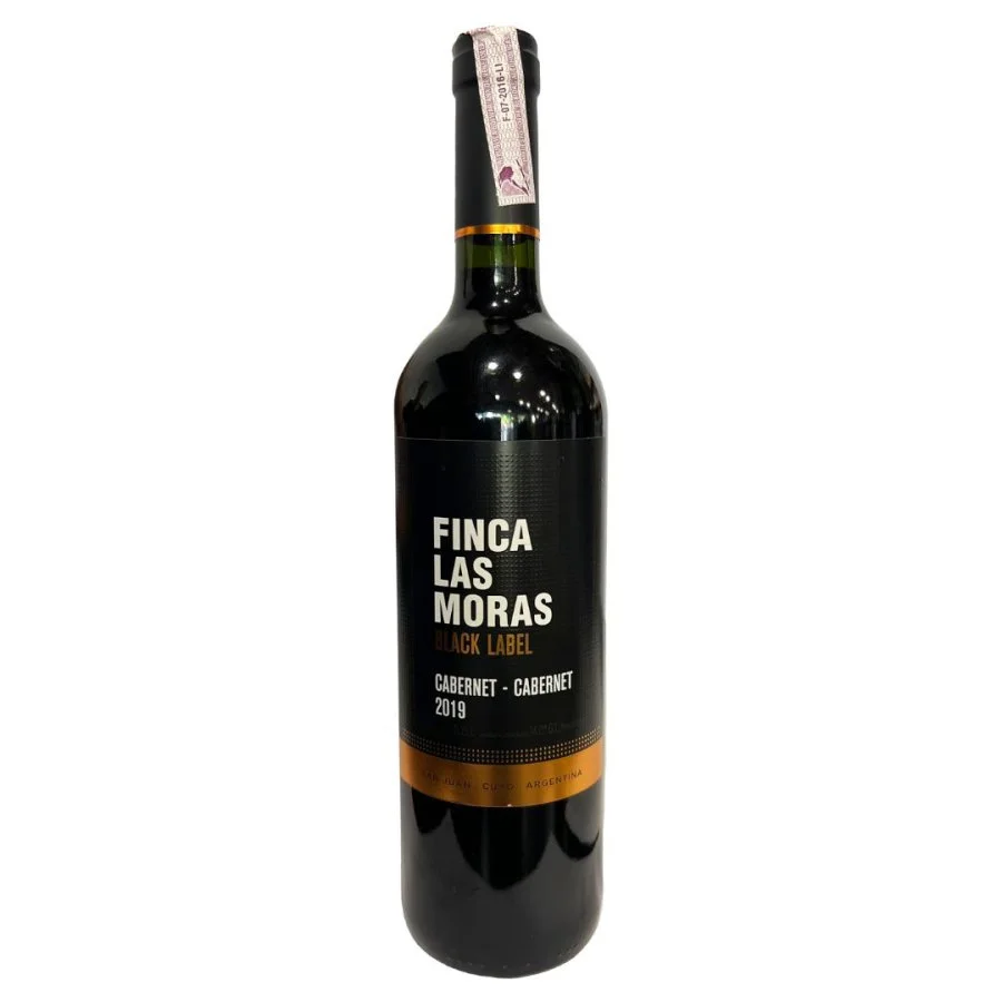 Vino tinto finca las moras black label cabernet 0,75 ml miniatura 2