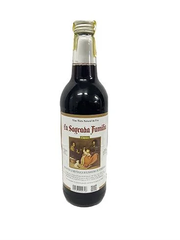 Vino tinto natural sagrada familia 0,70l miniatura 1
