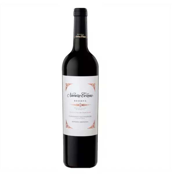 Vino tinto navarro correas reserva cabernet sauvignon 0,75 l miniatura 1