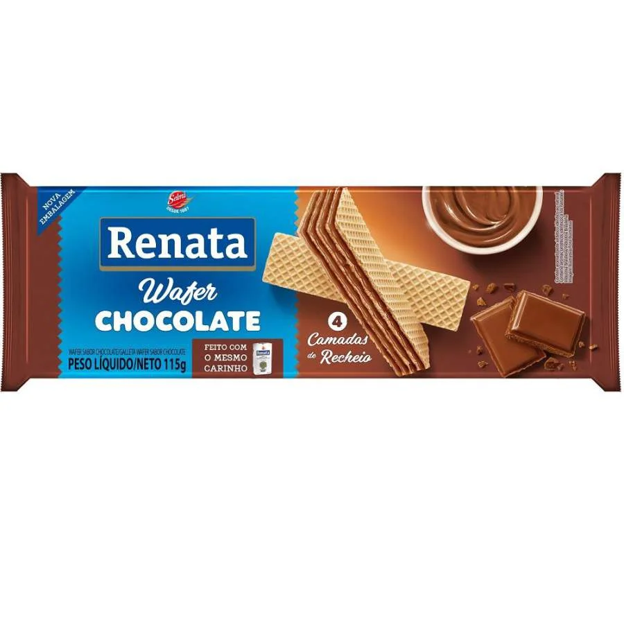 Wafer chocolate renata 115 gr miniatura 1