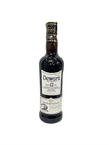 Whisky dewars 12 años 0,75 lt miniatura 1