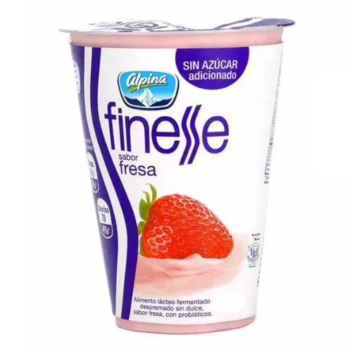 Yogurt finesse de fresa 150gr alpina miniatura 2