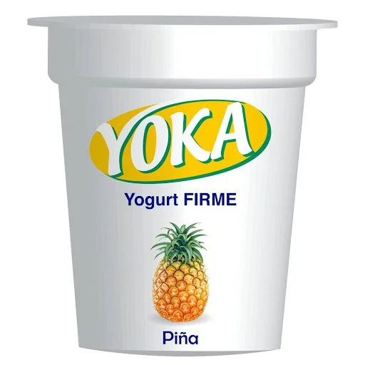 Yogurt firme piña yoka 150gr miniatura 2