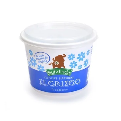 Yogurt natural el griego bufalinda 500 gr miniatura 2