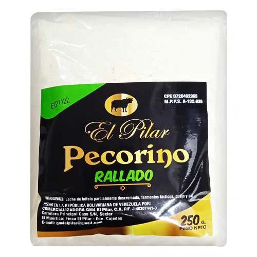 Queso pecorino rallado el pilar 250gr miniatura 1
