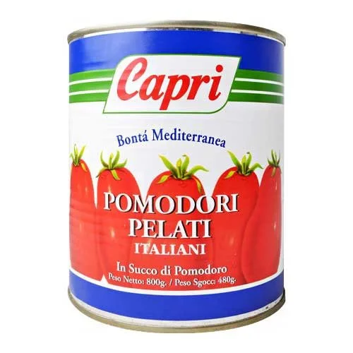 Tomate pelado capri 800 gr miniatura 1