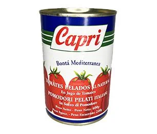 Tomate pelado capri 400 gr miniatura 1